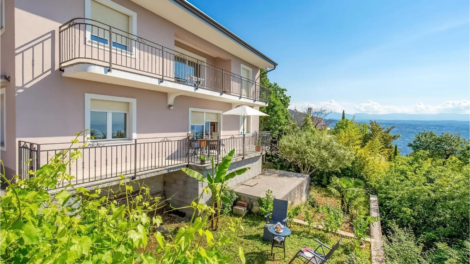 Lovely Apartment In Bregi With House Sea View Opatija